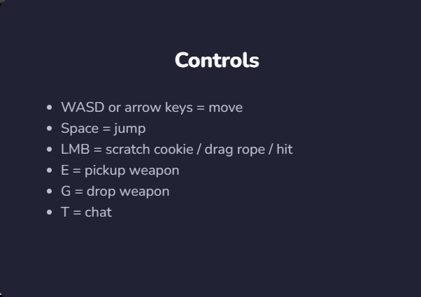 Squid Game Controls